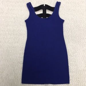 Zip Back Tank Top blue - size Small